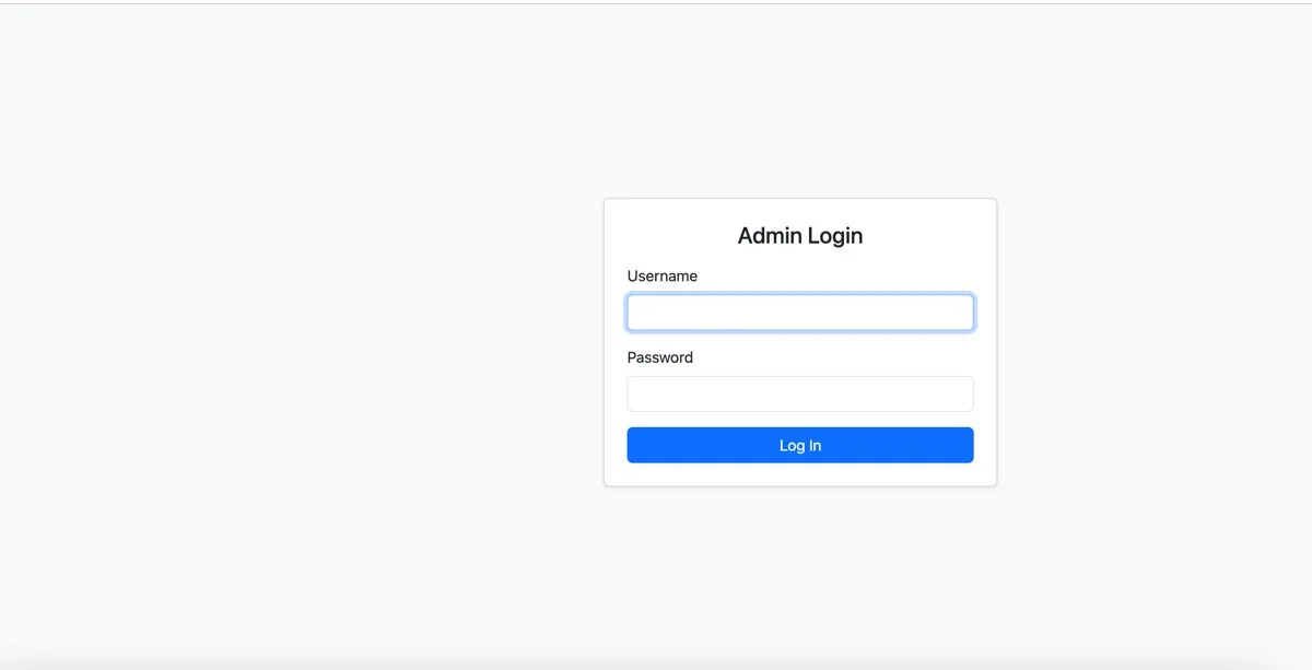 Salon & Spa Appointment Booking System — Login